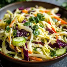 Cabbage and Cucumber Salad