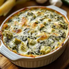 Skinny Spinach and Artichoke Dip