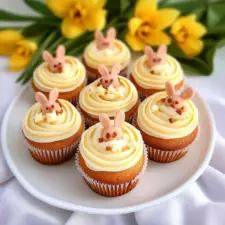 Mini Bunny Cupcakes