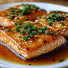 Honey Glazed Salmon