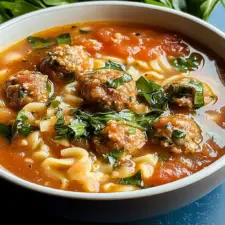 Italian Meatball Soup