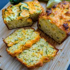 Savory Zucchini Cheddar Quick Bread