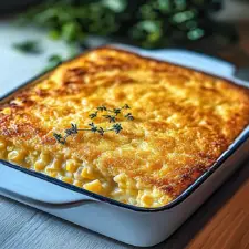 Sweet Corn Spoonbread Casserole