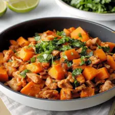 Turkey Sweet Potato Skillet
