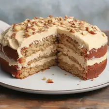 Banana Cake with Cream Cheese Frosting
