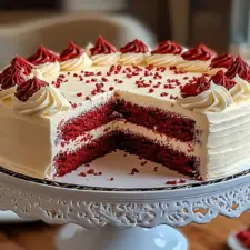 Homemade Red Velvet Cake