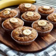 BEST Banana Bread Muffins