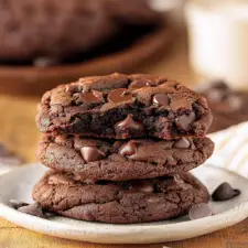 Double Chocolate Chip Cookies