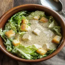 Homemade Caesar Salad Dressing
