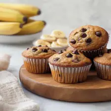 Banana Chocolate Chip Muffins