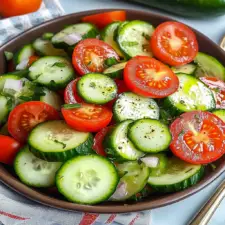 Cucumber Tomato Salad