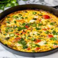 Frittata Recipe: Mixed Veggies