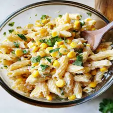 Healthy Street Corn Pasta Salad