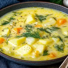 Polish Potato Soup with Dill