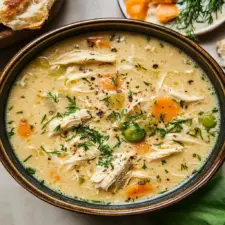 Creamy Chicken Parmesan Soup