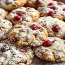 Lemon Cranberry Cookies
