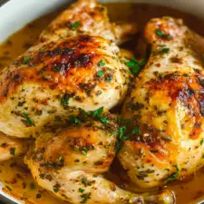 Oven Roasted Garlic Butter Chicken
