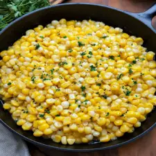 Easy Honey Butter Skillet Corn