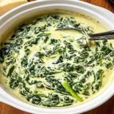 The Best and Easiest Creamed Spinach Recipe